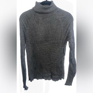 Zara womens gray turtleneck size XL